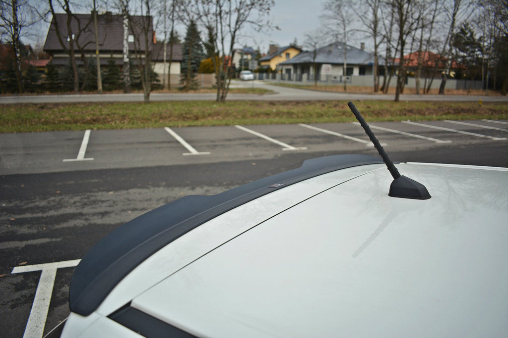Maxton Design Spoiler CAP passend für SSANGYONG TIVOLI schwarz Hochglanz