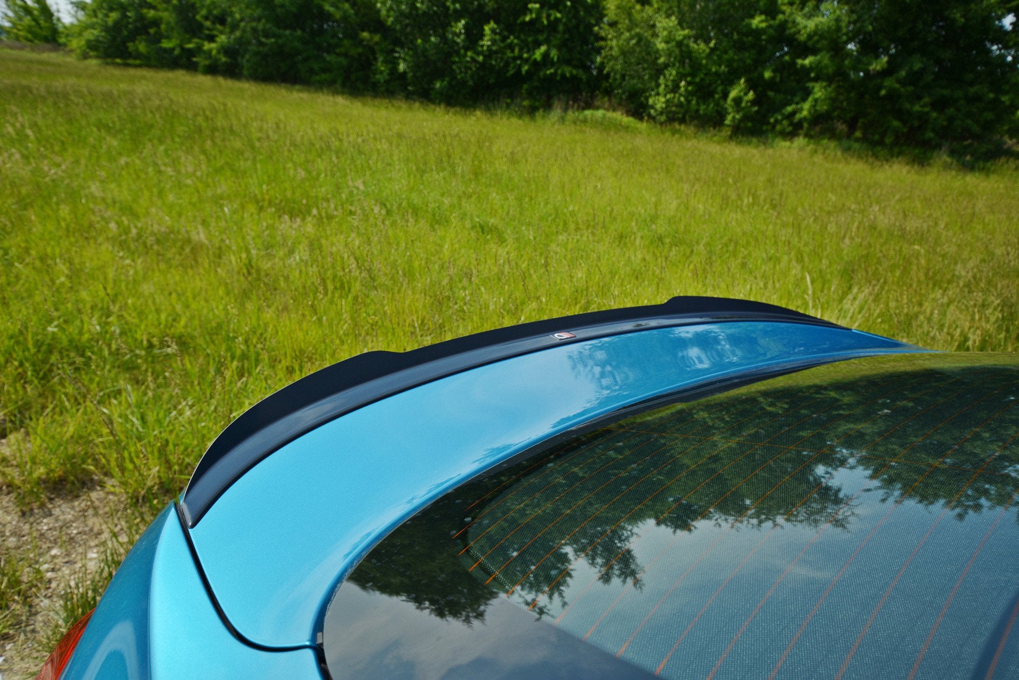 Maxton Design Spoiler CAP passend für BMW 4er Gran Coupe Standard / M-Paket F36 / F36 Facelift schwarz Hochglanz