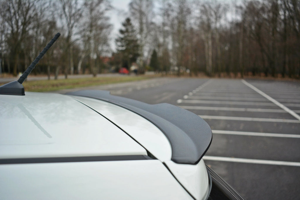 Maxton Design Spoiler CAP passend für SSANGYONG TIVOLI schwarz Hochglanz