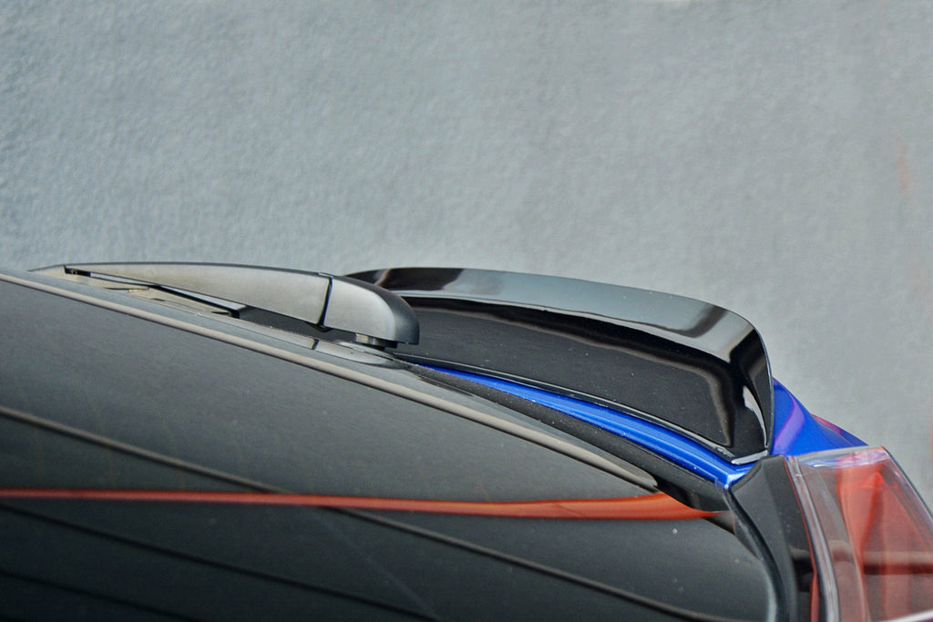 Maxton Design Spoiler CAP passend für TOYOTA C-HR schwarz Hochglanz