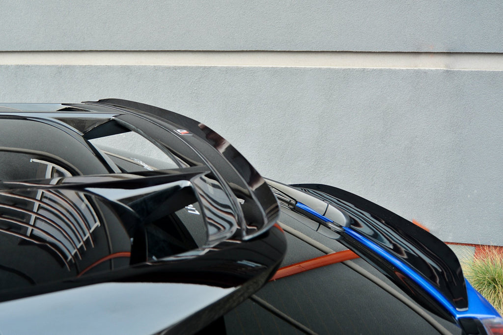 Maxton Design Spoiler CAP V.2 passend für Toyota C-HR Mk1 schwarz Hochglanz
