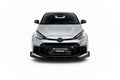 Maxton Design Street+ Spoilerlippe Front Ansatz V.2 passend für Toyota GR Yaris Mk4 Facelift schwarz Hochglanz
