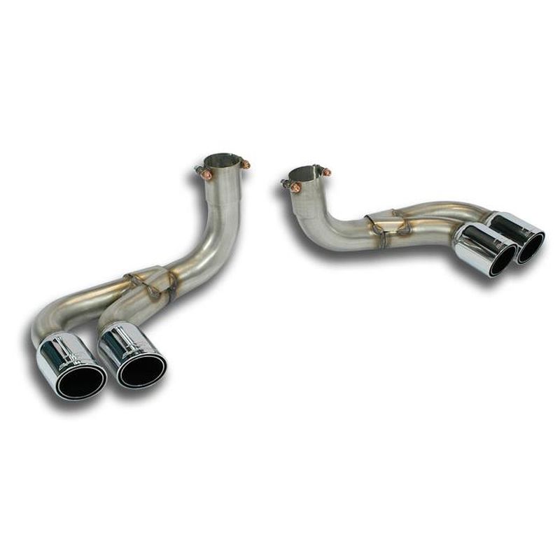 Supersprint Endrohrsatz Rechts OO 80 +Links OO 80 für Ferrari  (2004)