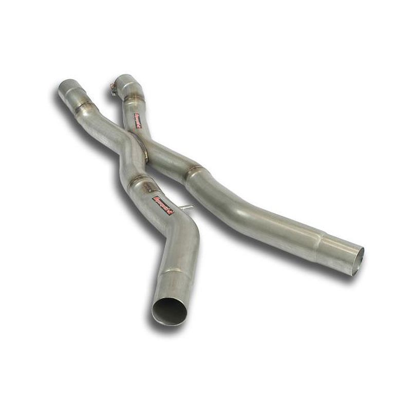 Supersprint Mittelrohrsatz Rechts + Links -X-Pipe- für Ferrari