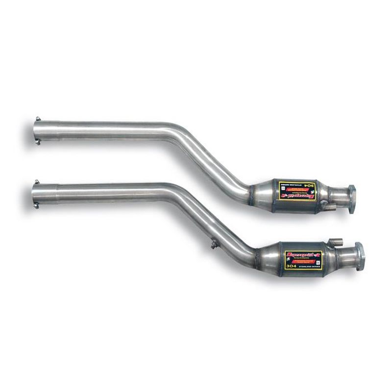 Supersprint Vorschalldämpfer mit Sport Metallkatalysator Rechts + Links für BMW M Z BMW E85 / E86 Z4 M (2006–2008)