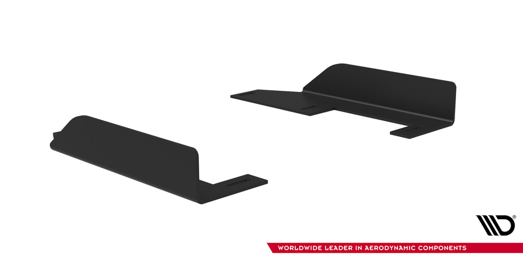 Maxton Design Seitenschweller Flaps passend für Toyota GR Corolla Mk12 schwarz Hochglanz