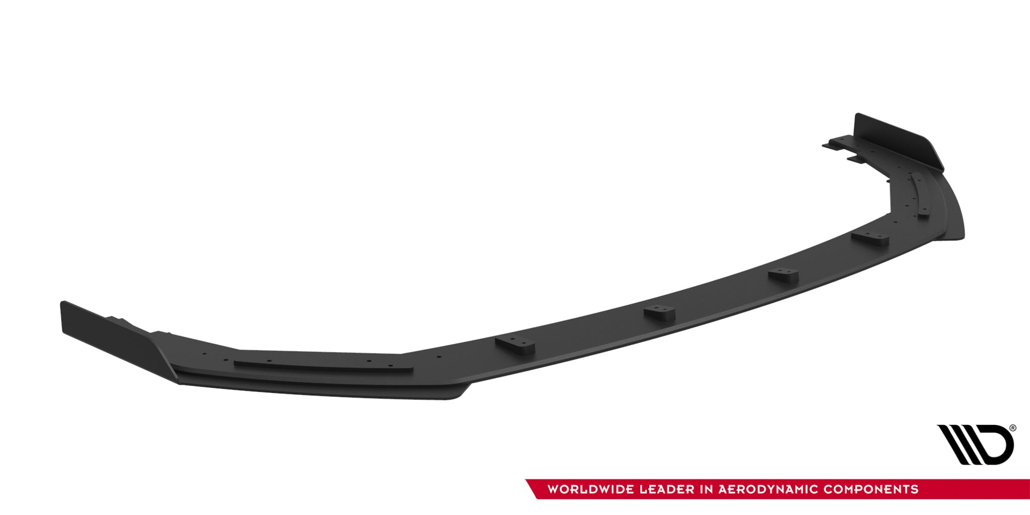 Maxton Design Street Pro Street+ Spoilerlippe Front Ansatz + Flaps passend für Toyota GR Corolla Mk12 schwarz Hochglanz