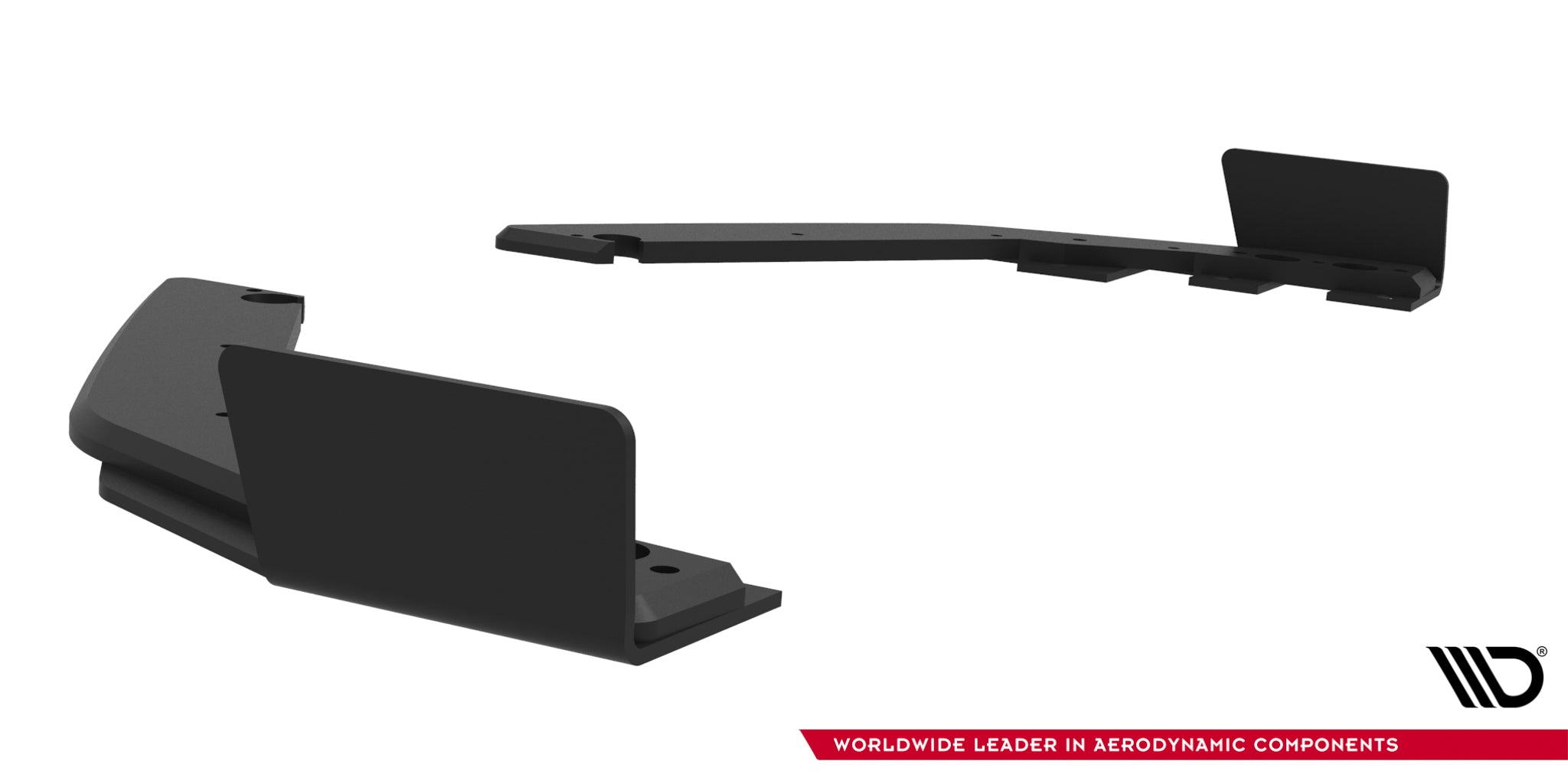 Maxton Design Street Pro Heck Ansatz Flaps Diffusor + Flaps passend für Toyota GR Corolla Mk12 schwarz Hochglanz