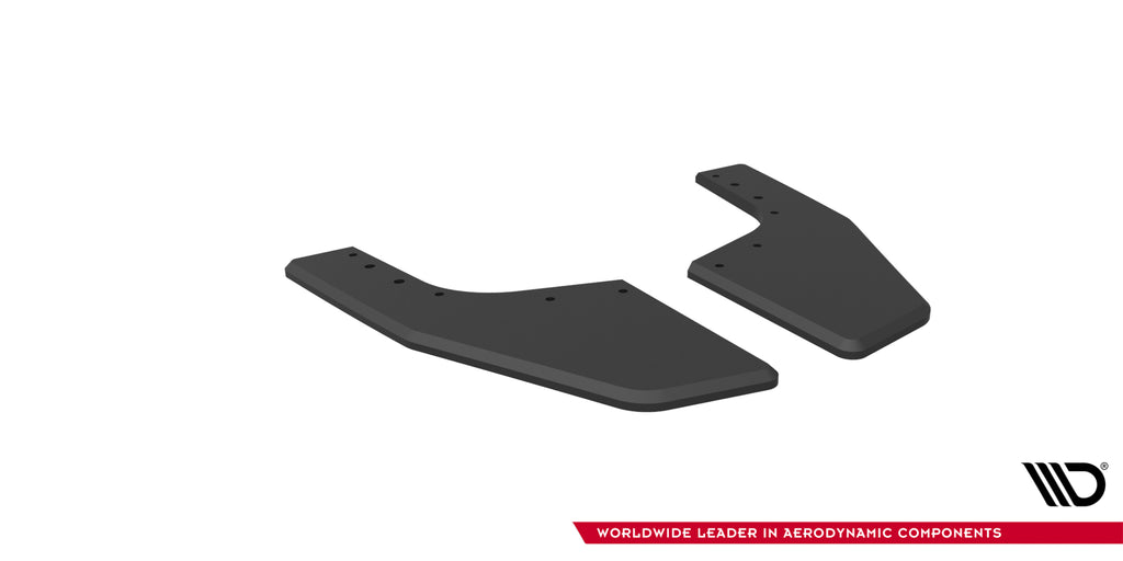 Maxton Design Street Pro Heck Ansatz Flaps Diffusor V.2 passend für VW Golf R Hatchback Mk8 / Mk8 Facelift