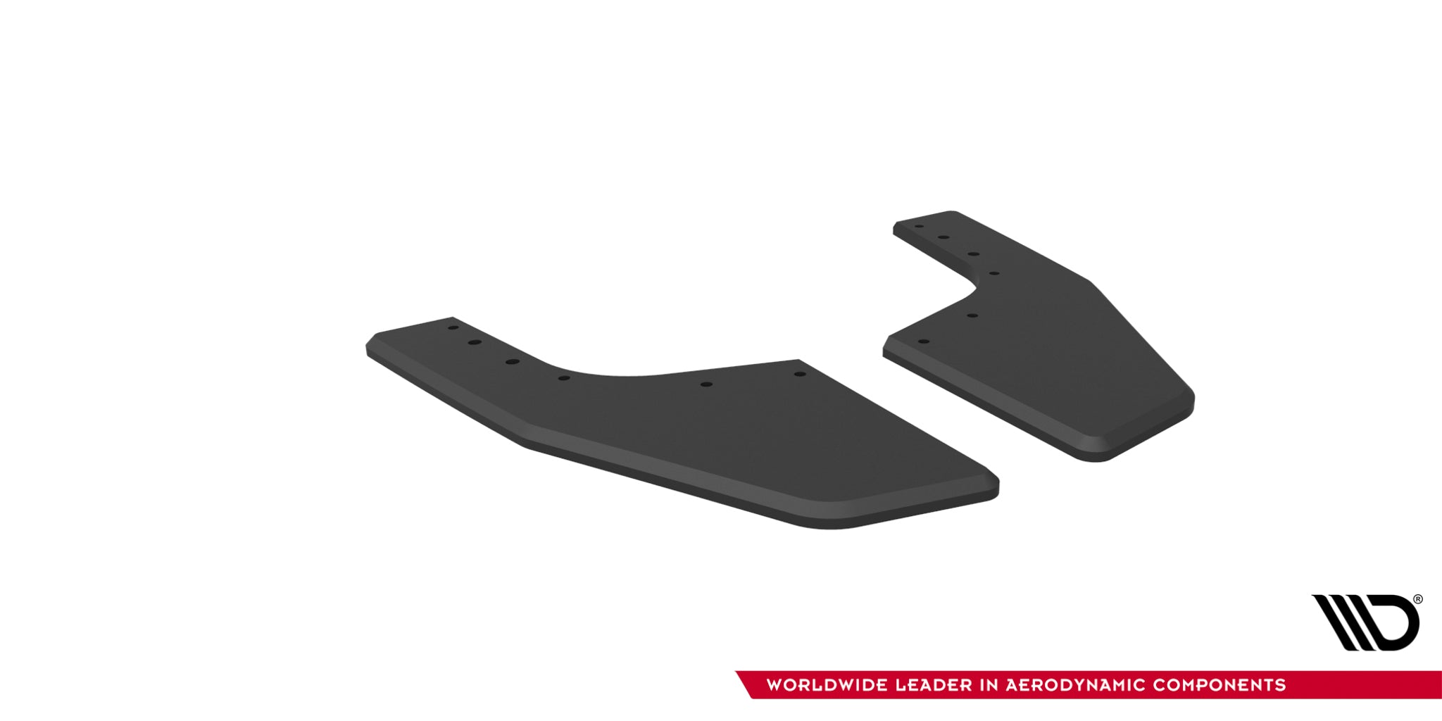 Maxton Design Street Pro Heck Ansatz Flaps Diffusor V.2 passend für VW Golf R Hatchback Mk8 / Mk8 Facelift