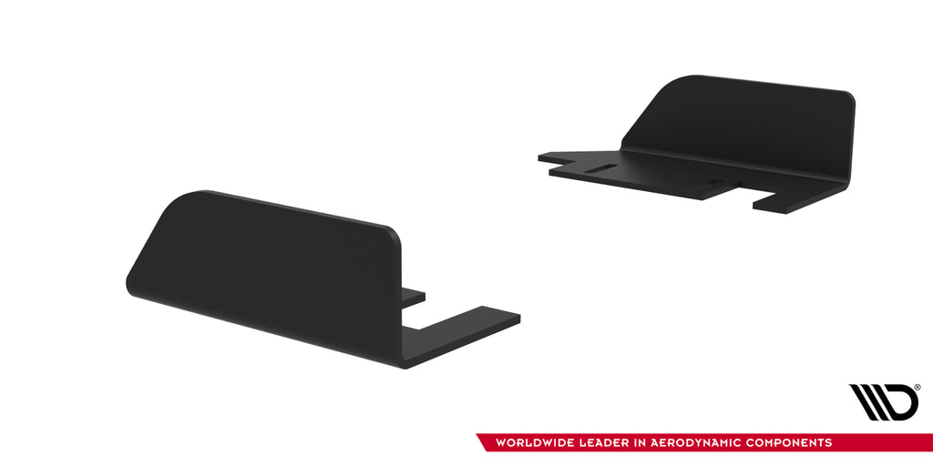 Maxton Design Seitenschweller Flaps passend für Toyota GR Corolla Mk12 schwarz Hochglanz