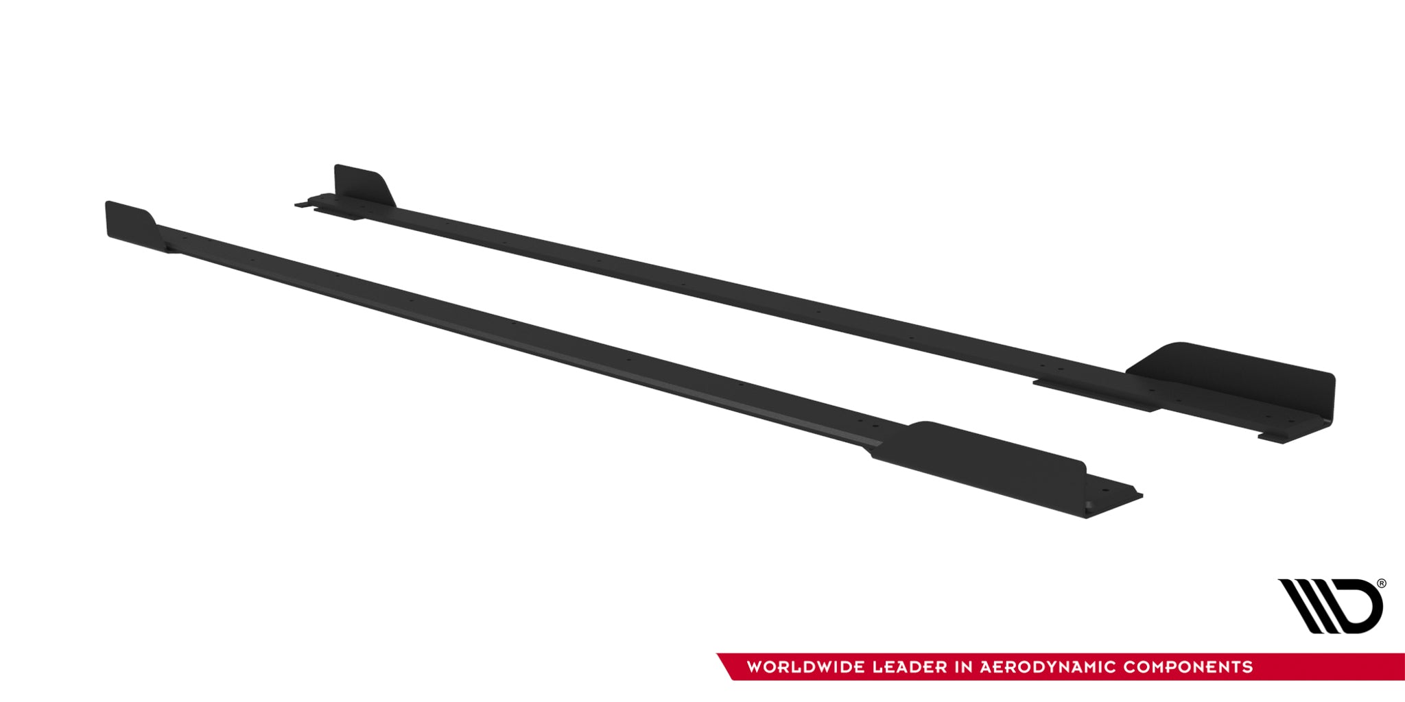 Maxton Design Street Pro Street+ Seitenschweller Leisten + Flaps passend für Toyota GR Corolla Mk12 schwarz Hochglanz