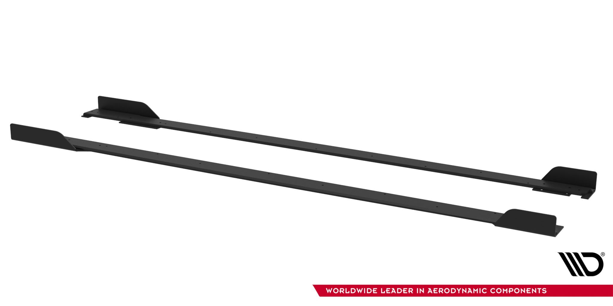 Maxton Design Street Pro Street+ Seitenschweller Leisten + Flaps passend für Toyota GR Corolla Mk12 schwarz Hochglanz