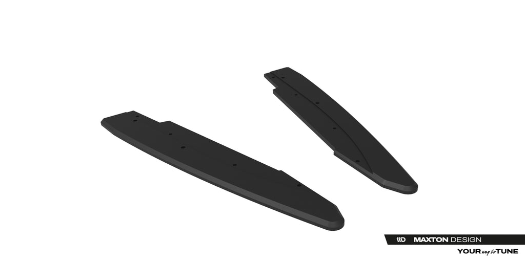 Maxton Design Street Pro Heck Ansatz Flaps Diffusor passend für Ford Mustang Dark Horse Mk7