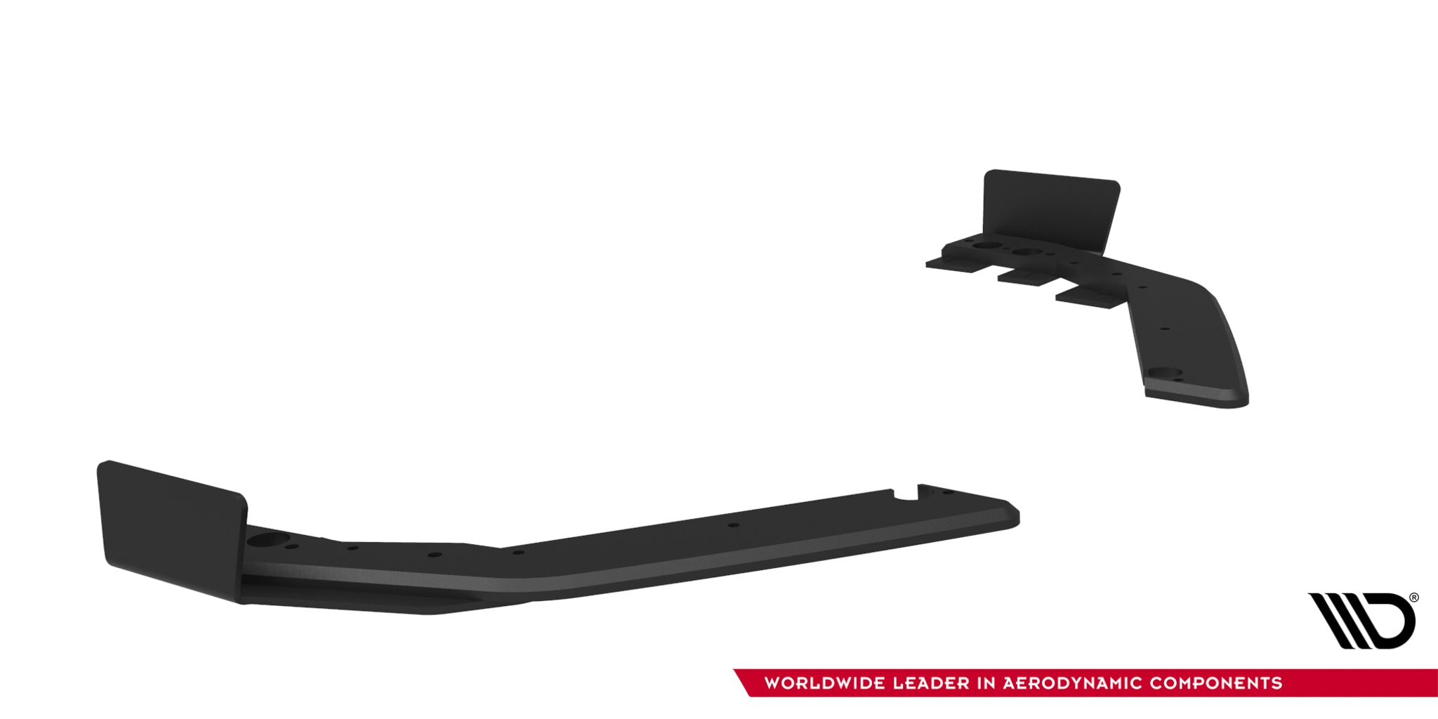 Maxton Design Street Pro Heck Ansatz Flaps Diffusor + Flaps passend für Toyota GR Corolla Mk12 schwarz Hochglanz