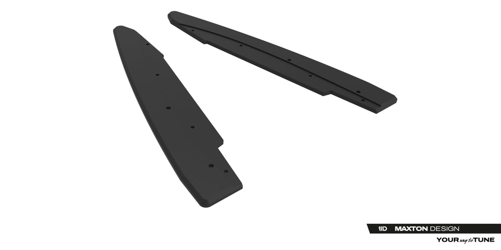 Maxton Design Street Pro Heck Ansatz Flaps Diffusor passend für Ford Mustang Dark Horse Mk7