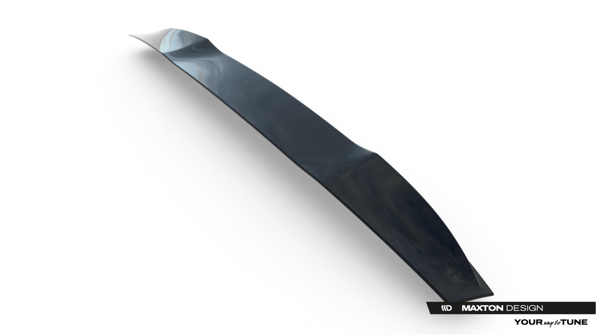 Maxton Design Heckscheiben Spoiler passend für Cupra Tavascan Mk1 schwarz Hochglanz