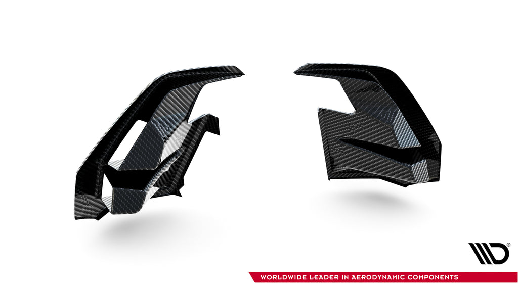 Maxton Design Prepreg Carbon Front Bumper Side Vents BMW X7 M-Paket G07 Facelift für BMW X7 G07 Facelift