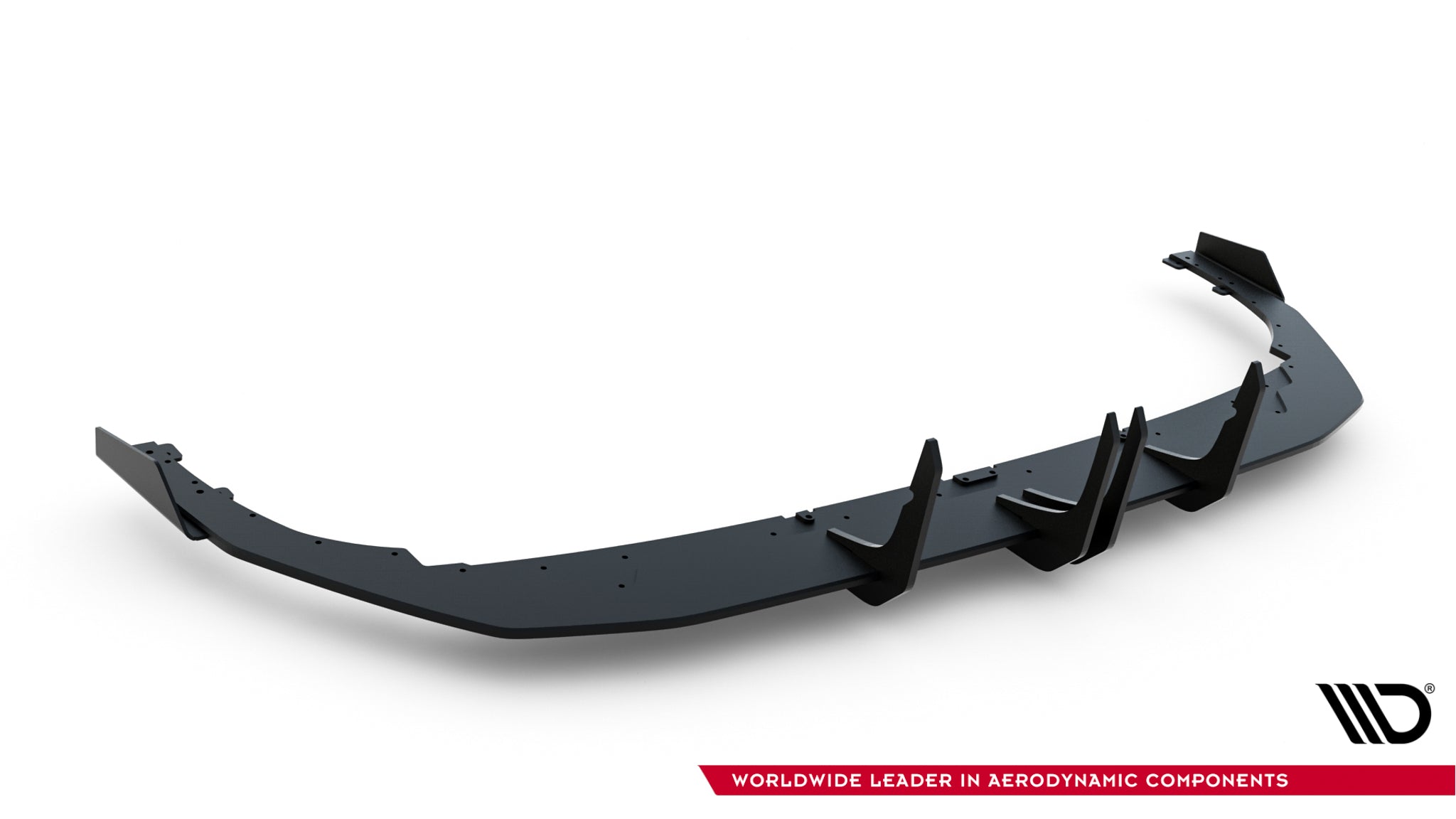 Maxton Design Street Pro Heckschürze + Flaps passend für Audi RS3 Limousine 8Y Facelift schwarz Hochglanz