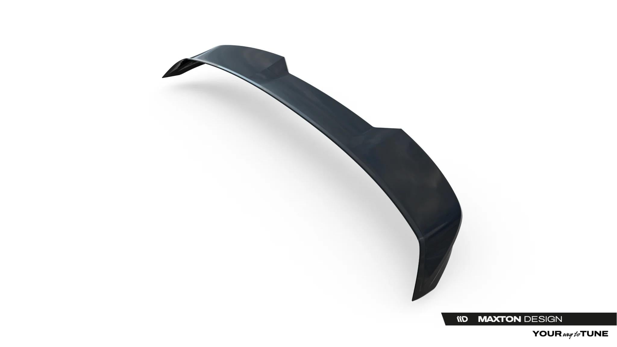 Maxton Design Heckspoiler Lippe 3D Volvo V60 R-Design Mk3 Schwarz Hochglanz