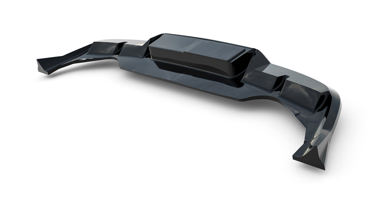 Maxton Design Diffusor für Volkswagen T-Roc Mk2 [2025-] | Schwarz Hochglanz | ABS-Kunststoff