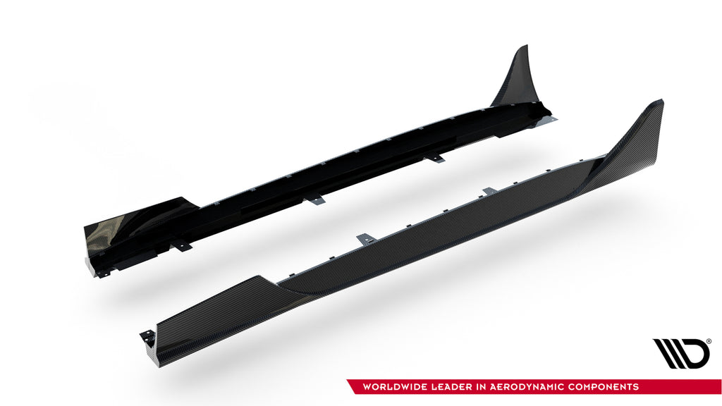 Maxton Design Prepreg Carbon Fiber Side Skirts Mercedes-AMG GT 63 / 55 / 63 S E Performance C192 für Mercedes-Benz AMG GT C192