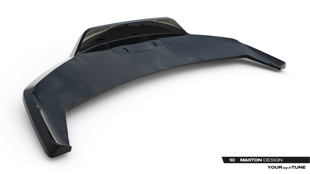 Maxton Design Street+ Mittlerer Diffusor RACE passend für Tesla Model Y Premium Mk1 Facelift schwarz Hochglanz
