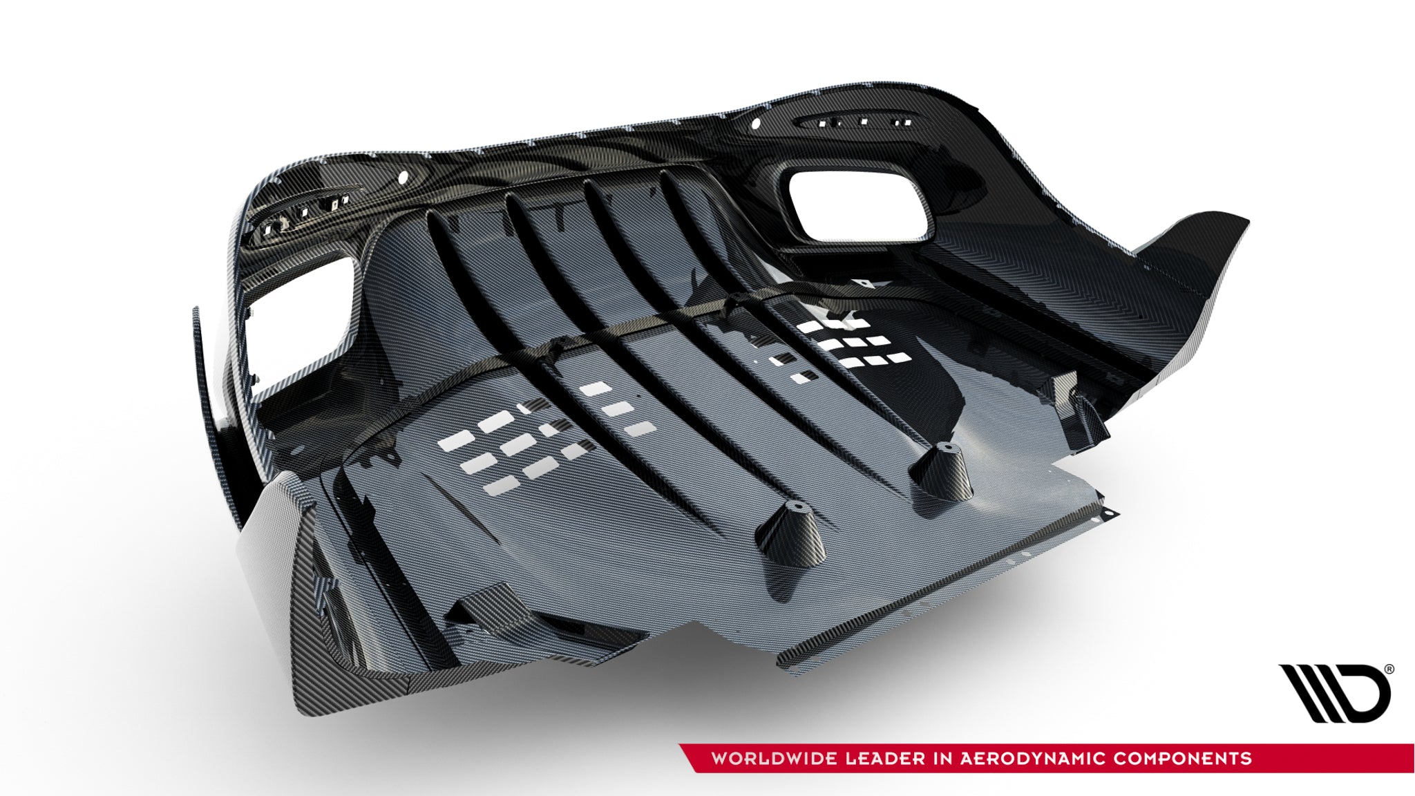 Maxton Design Prepreg Carbon Fiber Rear Diffuser Mercedes-AMG GT 63 / 55 / 63 S E Performance C192 für Mercedes-Benz AMG GT C192