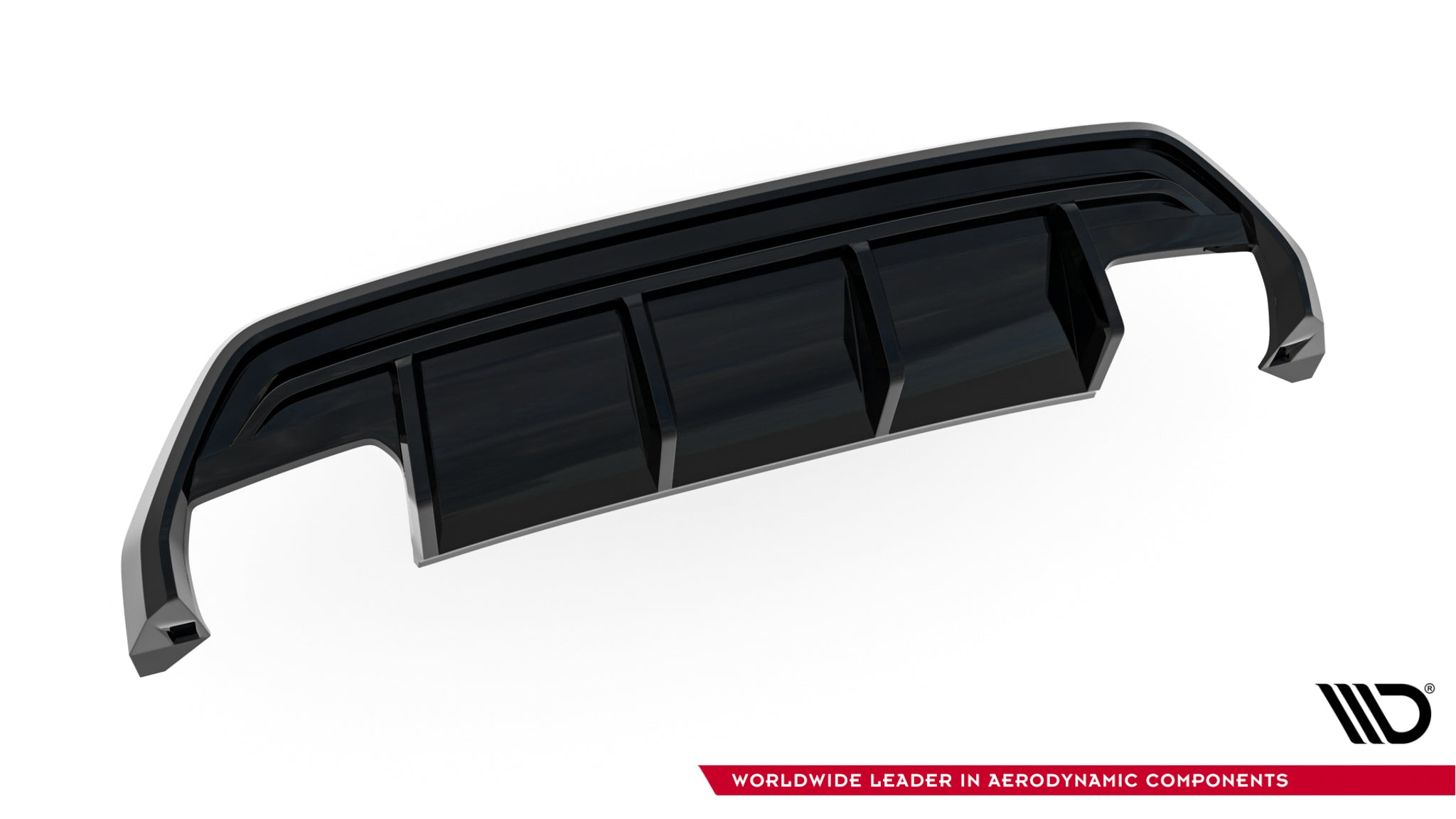 Maxton Design Diffusor Heck Ansatz passend für Audi S3 Sportback 8Y Facelift
