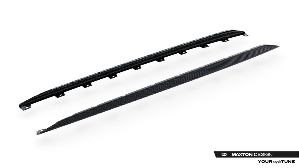 Maxton Design Prepreg Carbon Fiber Seitenschweller V.2 Audi RS3 Limousine / Sportback 8Y / 8Y Facelift für Audi A3