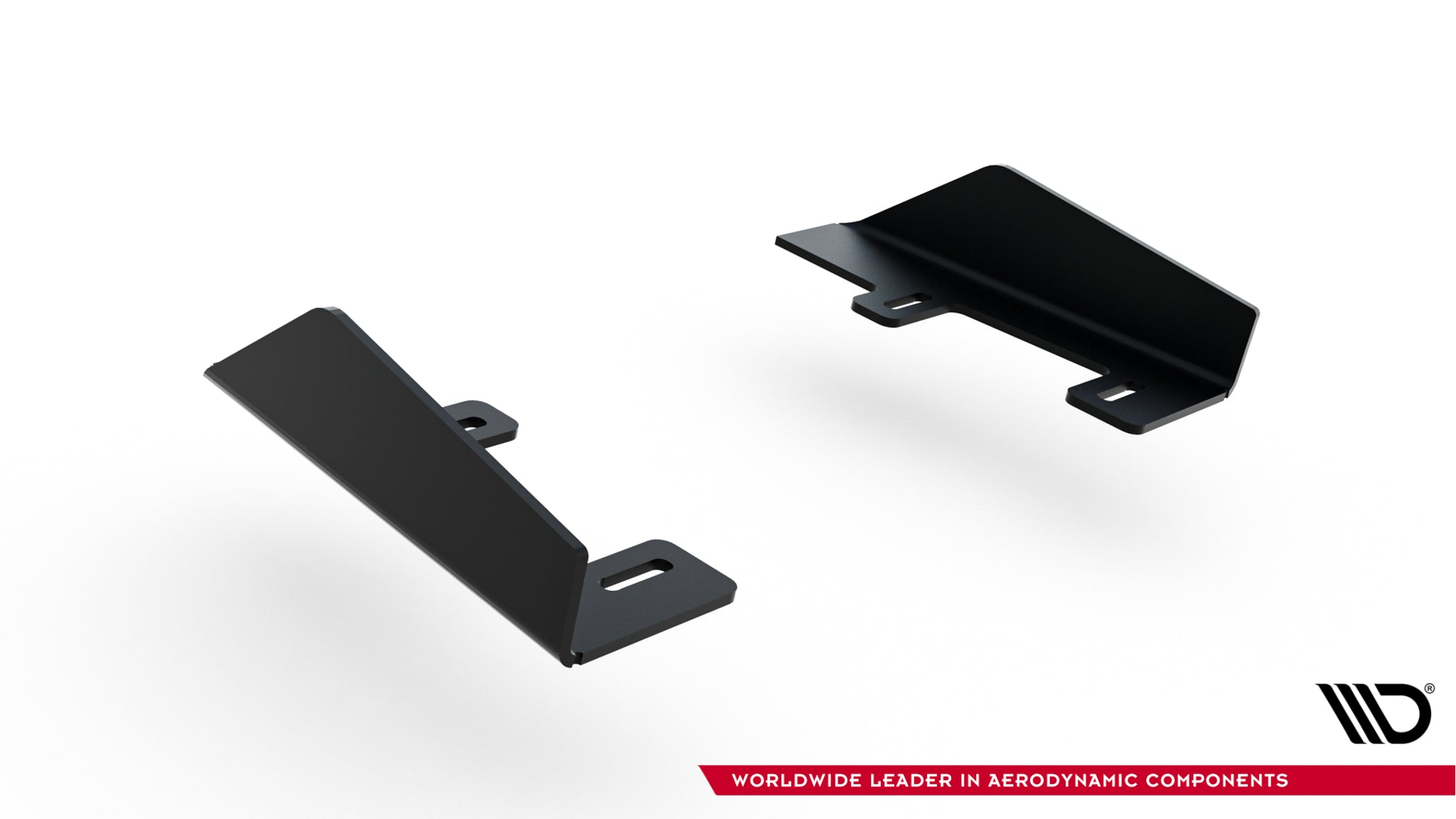 Maxton Design Hintere Seiten Flaps passend für Audi RS3 Limousine 8Y Facelift schwarz Hochglanz