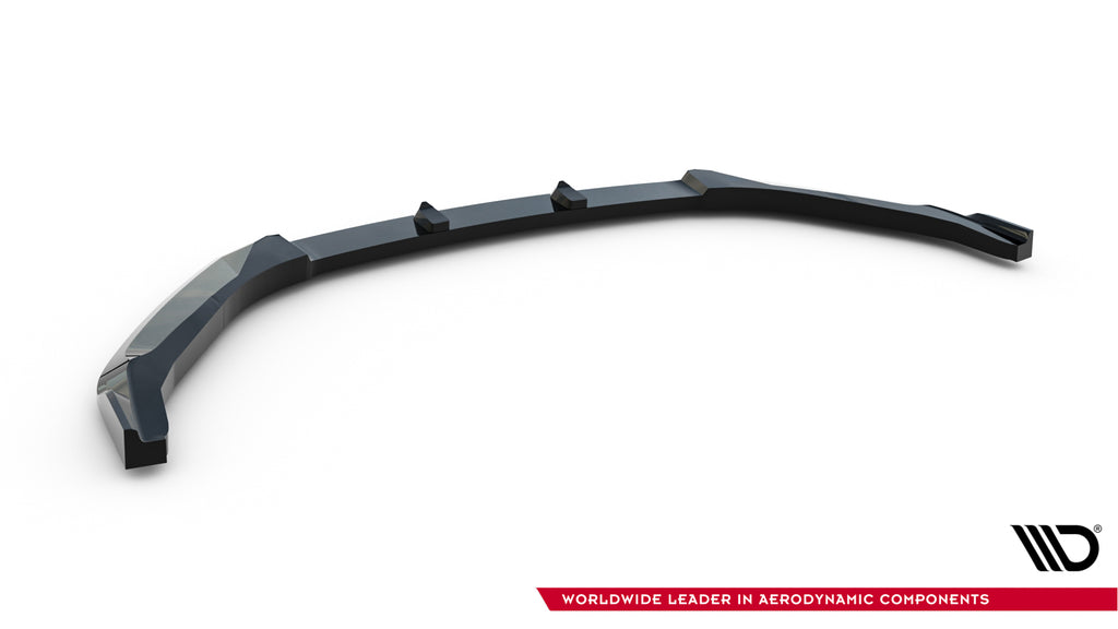 Maxton Design Street+ Spoilerlippe Front Ansatz V.1 passend für Subaru BRZ Mk2 schwarz Hochglanz