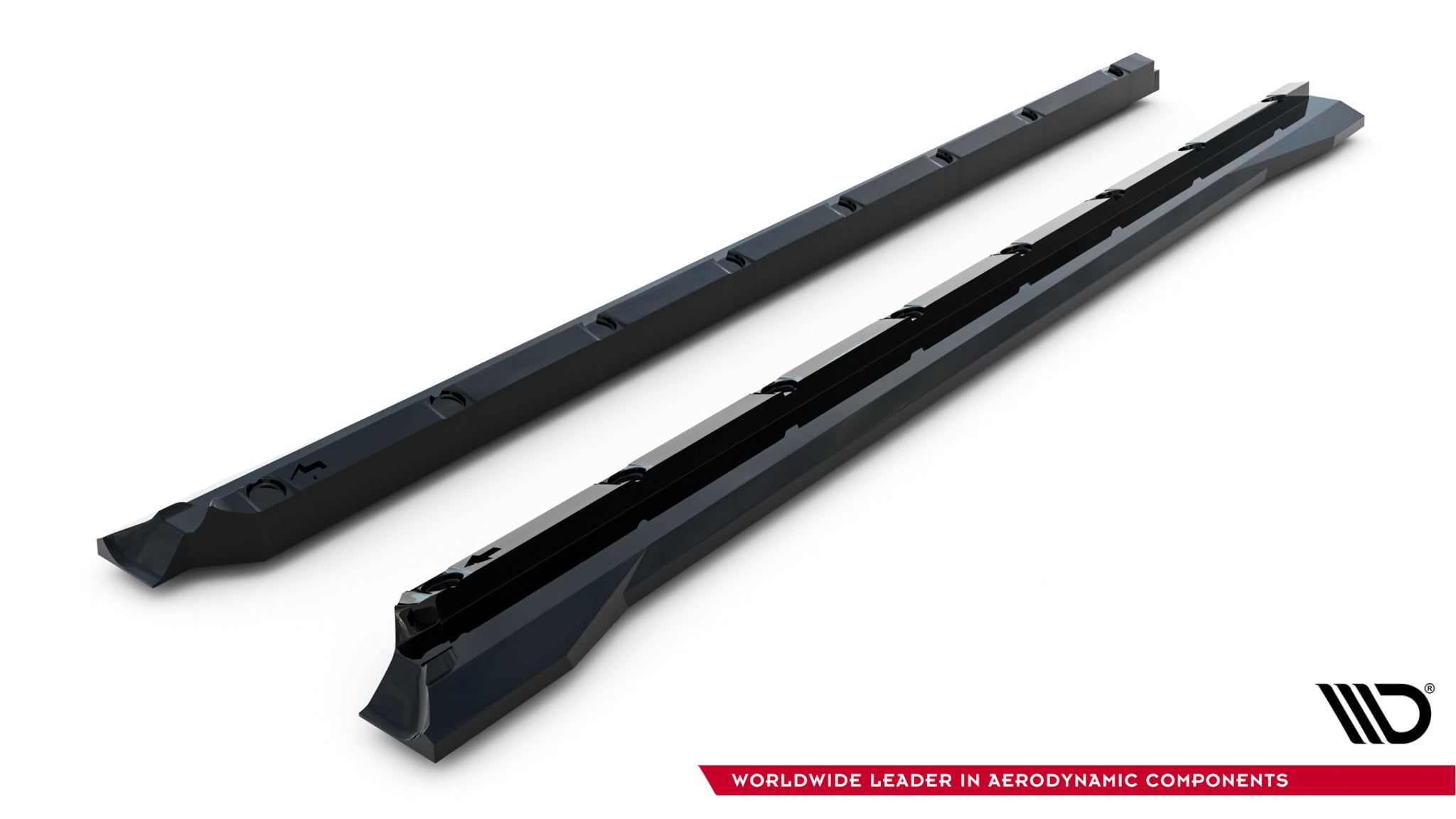 Maxton Design Street+ Seitenschweller Leisten passend für Forthing T-Five Mk1 schwarz Hochglanz