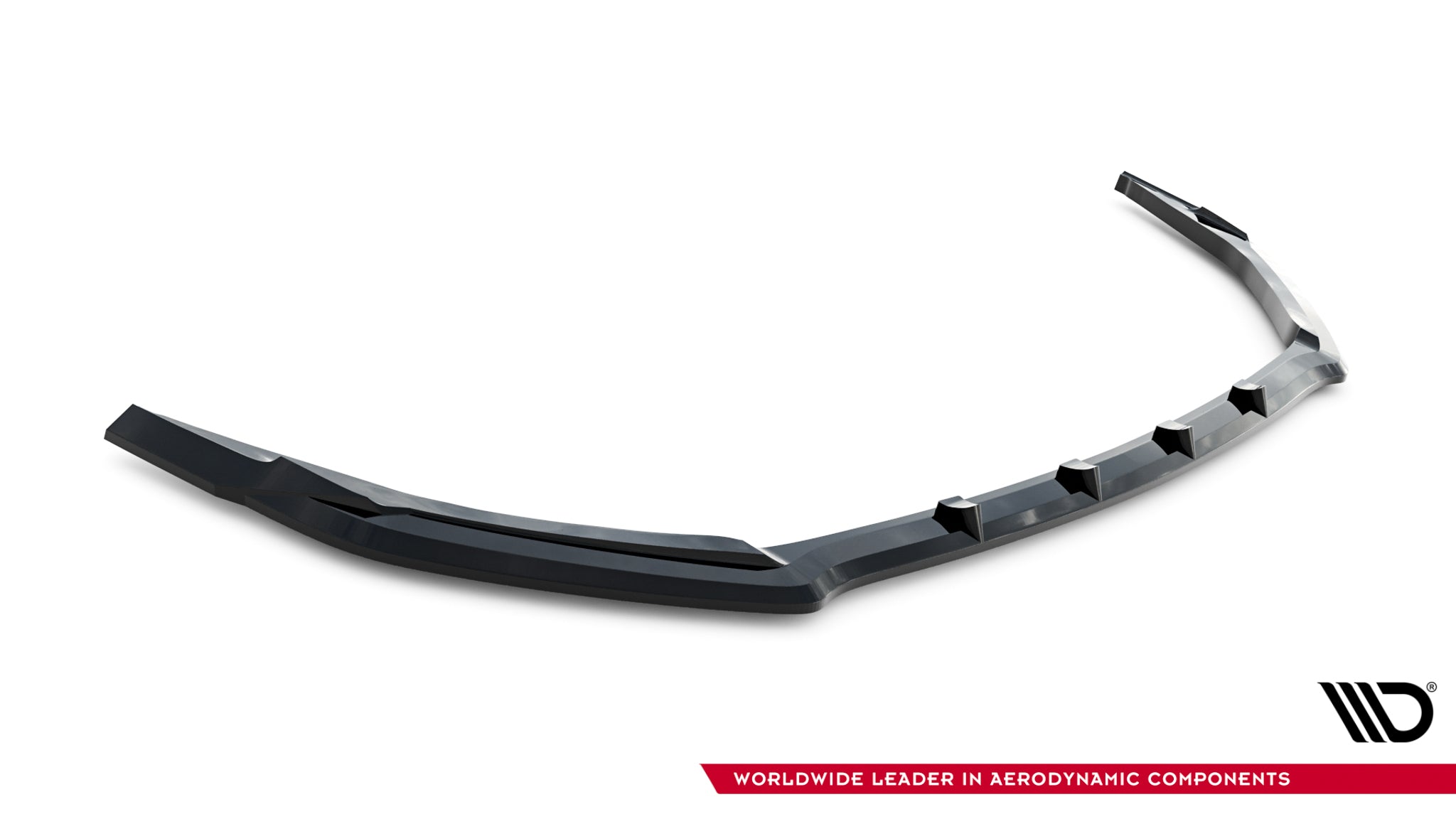 Maxton Design Street+ Spoilerlippe Front Ansatz V.1 passend für Toyota GR Corolla Mk12 schwarz Hochglanz