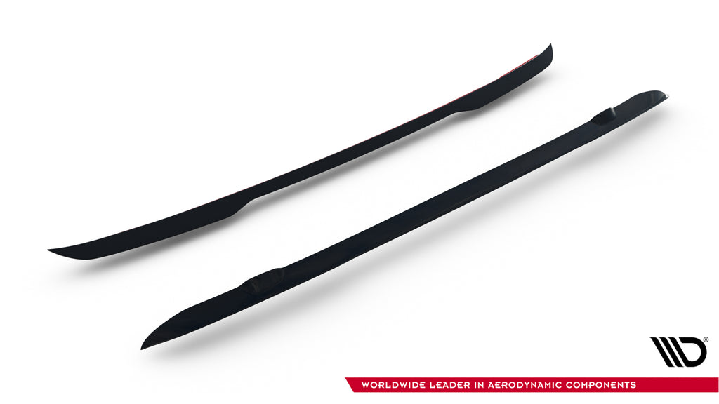 Maxton Design Spoiler CAP passend für Peugeot Expert Mk3 schwarz Hochglanz