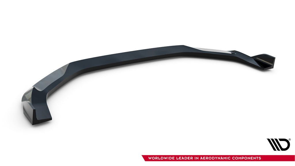 Maxton Design Street+ Spoilerlippe Front Ansatz V.2 passend für Audi RS3 Sportback 8Y Facelift schwarz Hochglanz