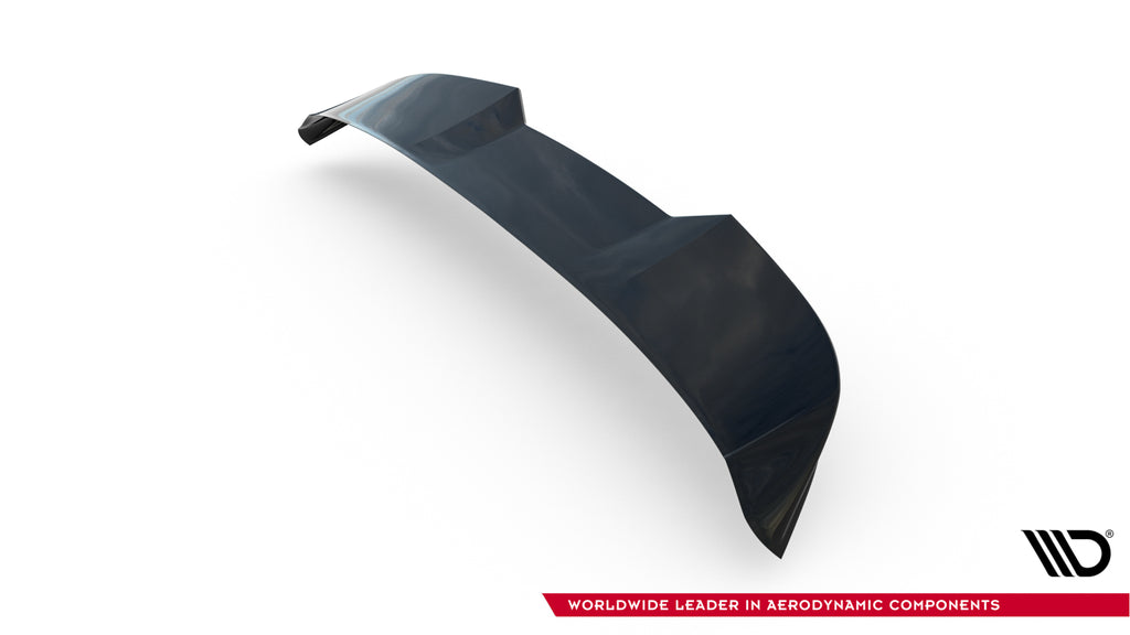 Maxton Design Spoiler CAP 3D passend für Porsche Cayenne Sport Design SUV Mk3 schwarz Hochglanz