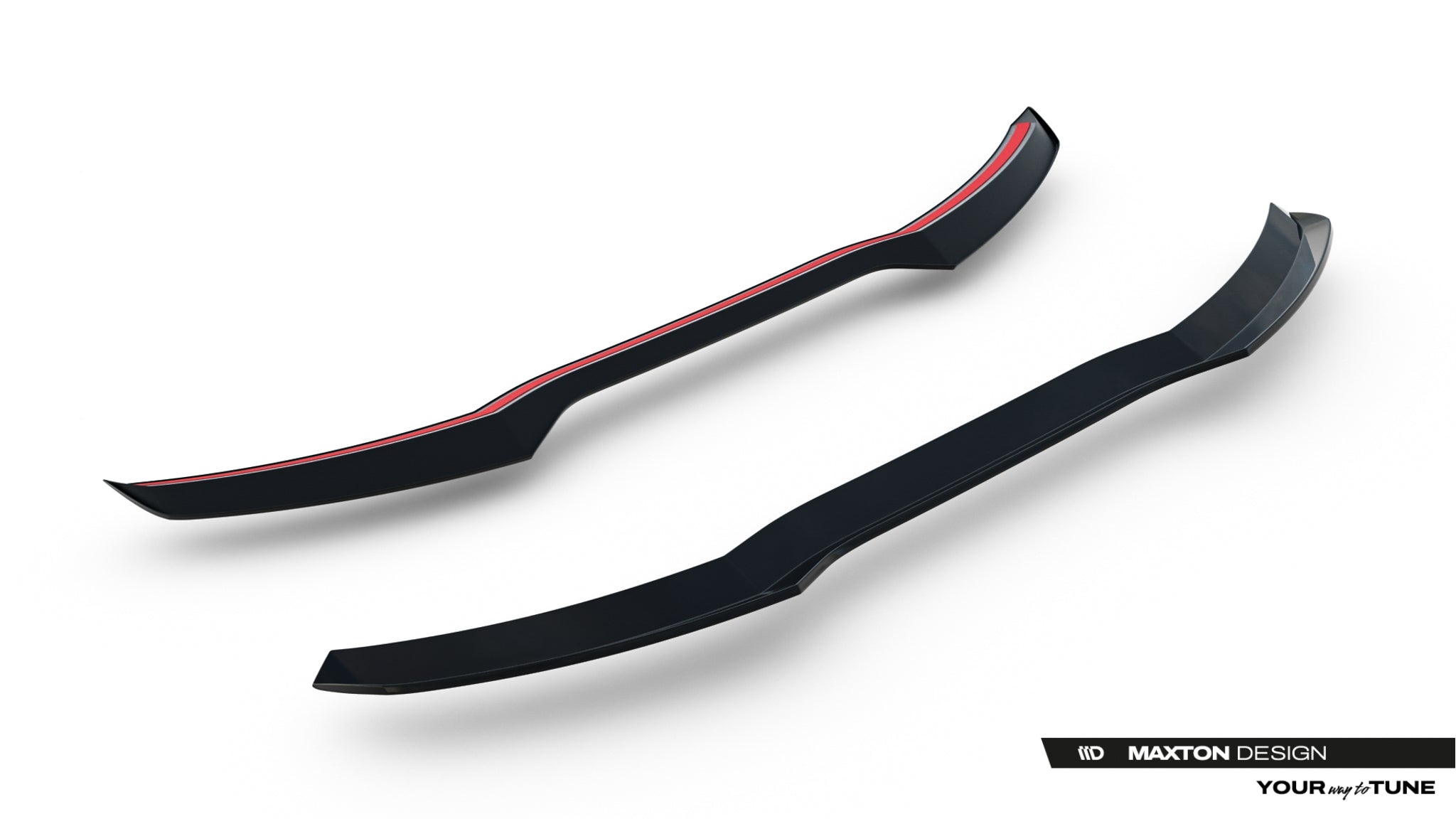 Maxton Design Spoiler CAP passend für Cupra Terramar Mk1 schwarz Hochglanz