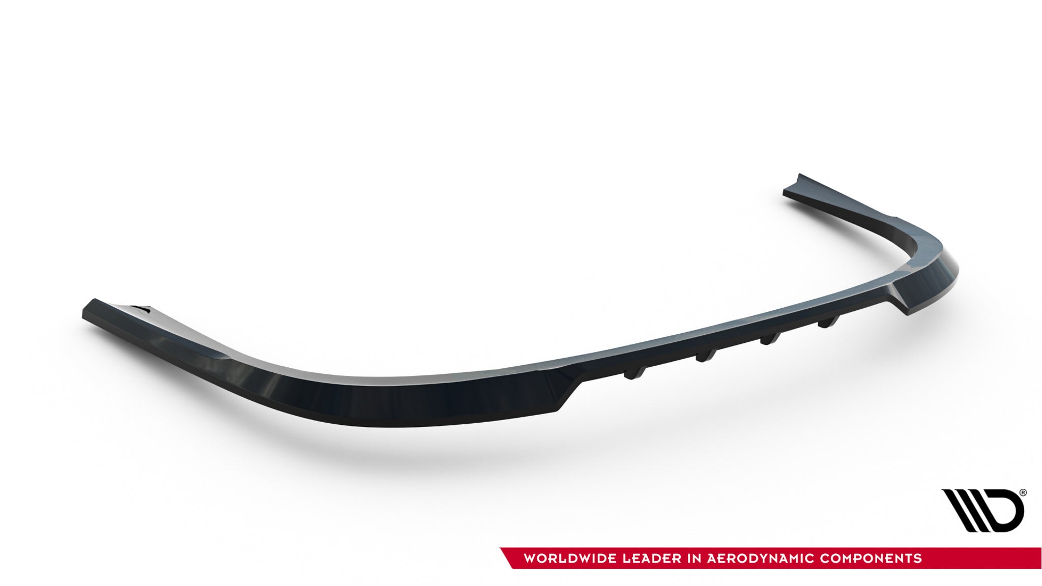 Maxton Design Street+ Mittlerer Diffusor RACE passend für BMW 7 G70 schwarz Hochglanz