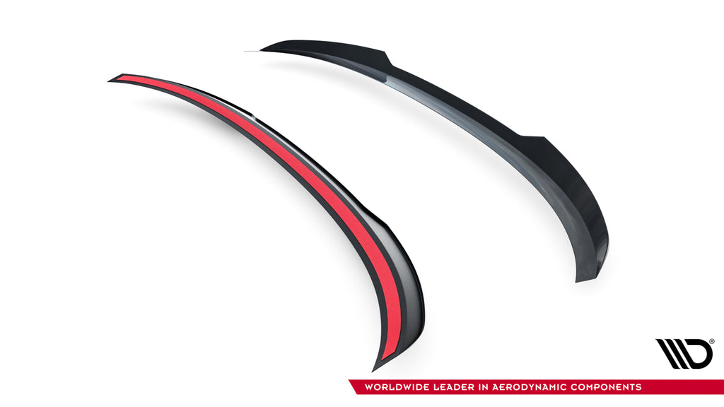 Maxton Design Spoiler CAP passend für Audi A5 S-Line / S5 Limousine B10 schwarz Hochglanz