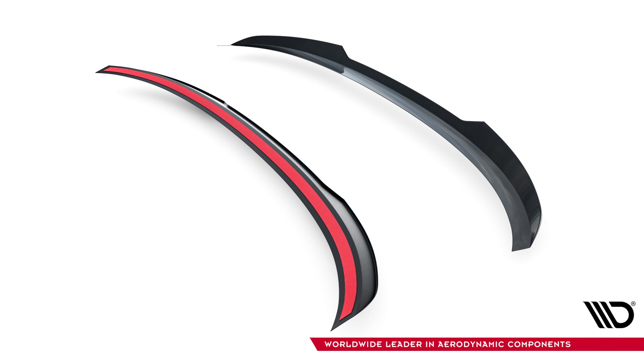 Maxton Design Spoiler CAP passend für Audi A5 S-Line / S5 Limousine B10 schwarz Hochglanz