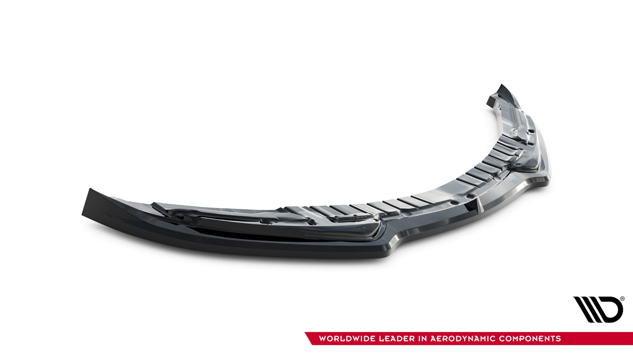 Maxton Design Street+ Spoilerlippe Front Ansatz passend für Mazda MX-5 Mk3 (NC) Facelift schwarz Hochglanz