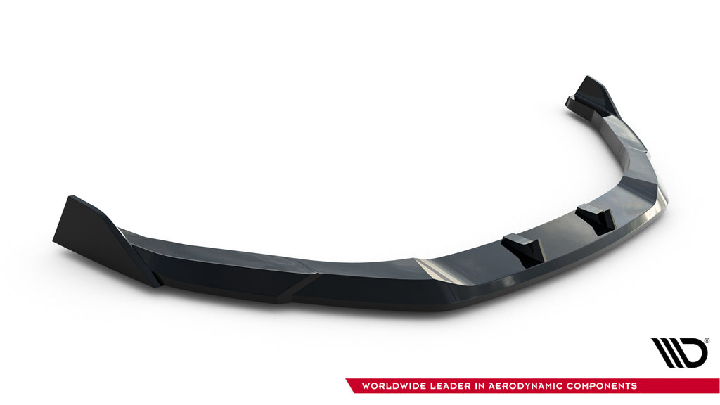 Maxton Design Street+ Spoilerlippe Front Ansatz V.3 passend für Subaru BRZ Mk2 schwarz Hochglanz
