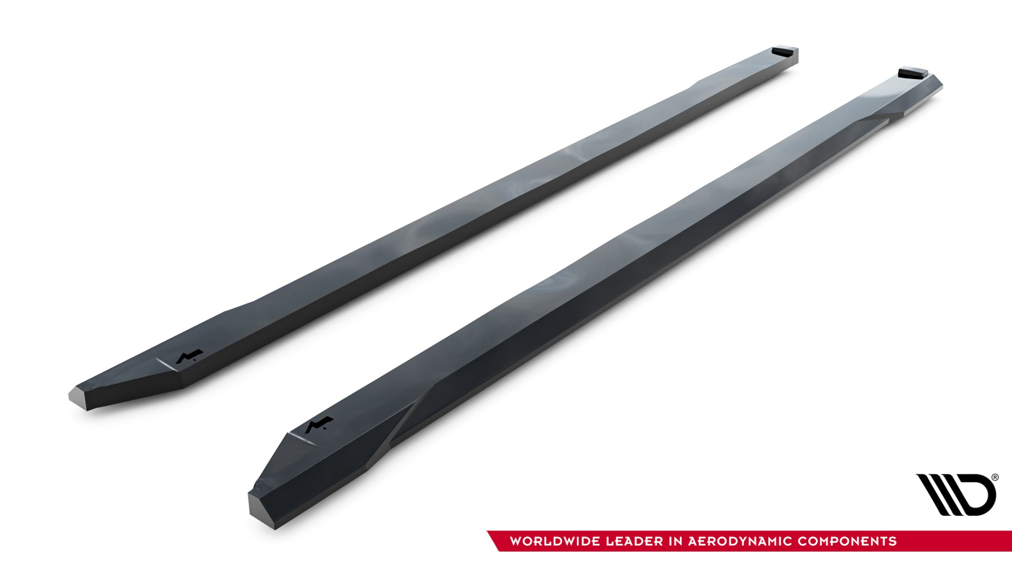 Maxton Design Street+ Seitenschweller Leisten passend für V.1 passend für Toyota GR Corolla Mk12 schwarz Hochglanz