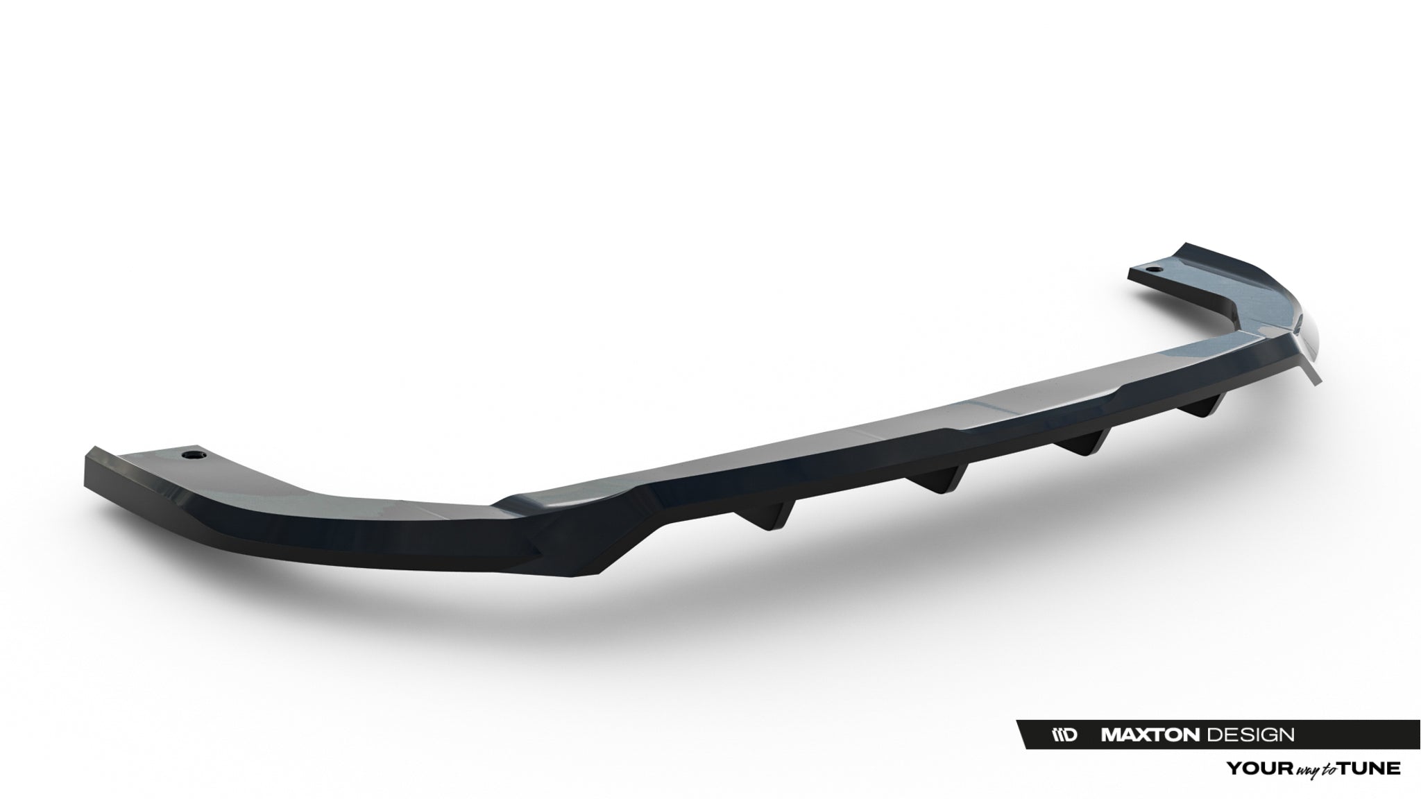 Maxton Design Street+ Mittlerer Diffusor RACE passend für BYD Seal U Mk1 schwarz Hochglanz