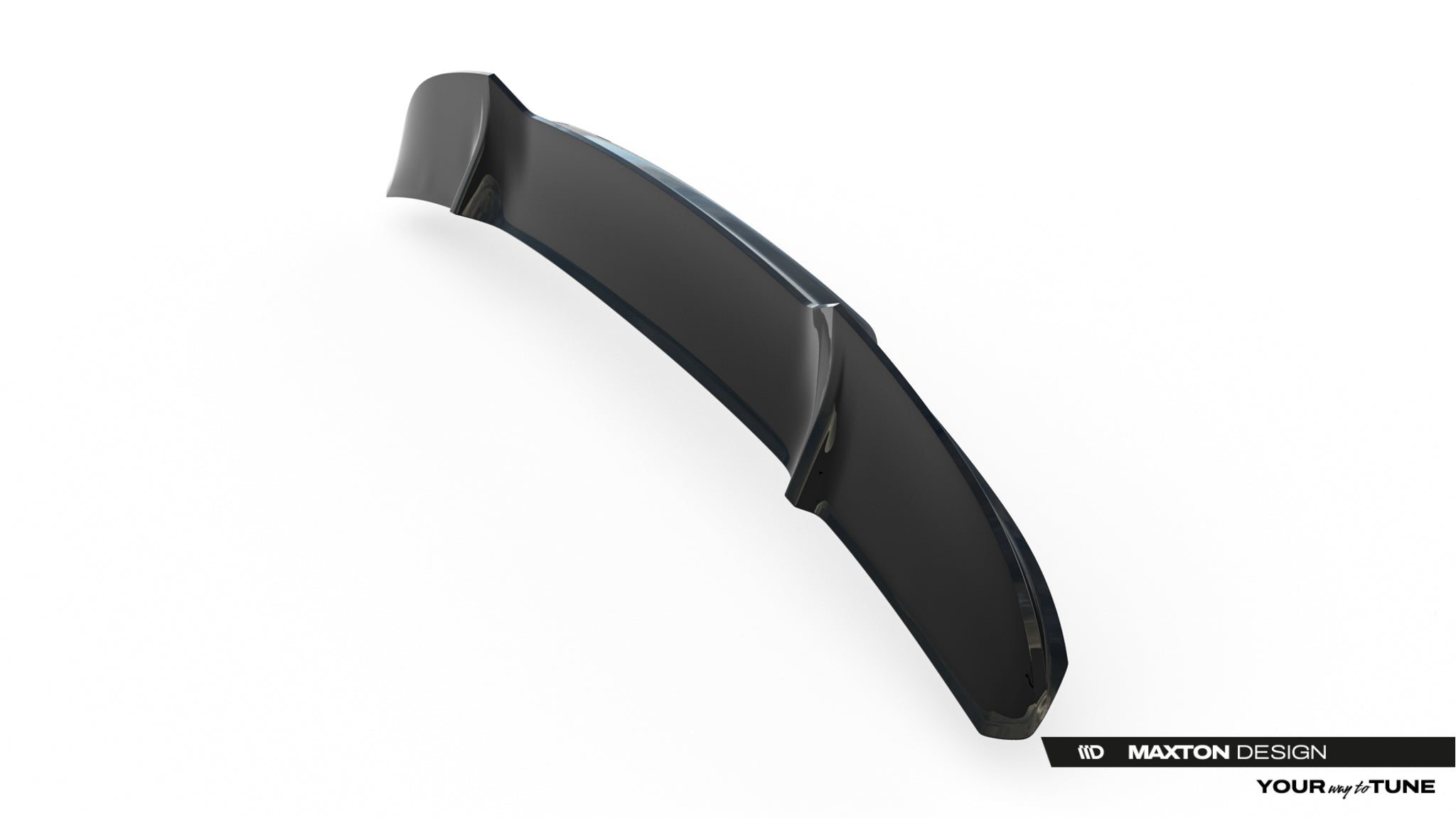 Maxton Design Spoiler CAP 3D passend für BMW X1 M35i U11 schwarz Hochglanz