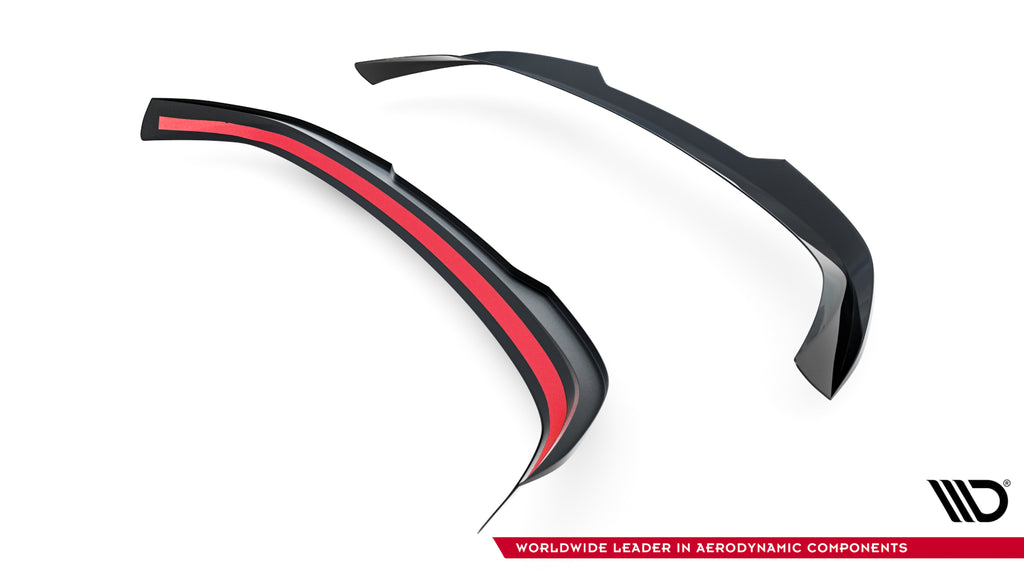 Maxton Design Spoiler CAP passend für Toyota GR Corolla Mk12 schwarz Hochglanz