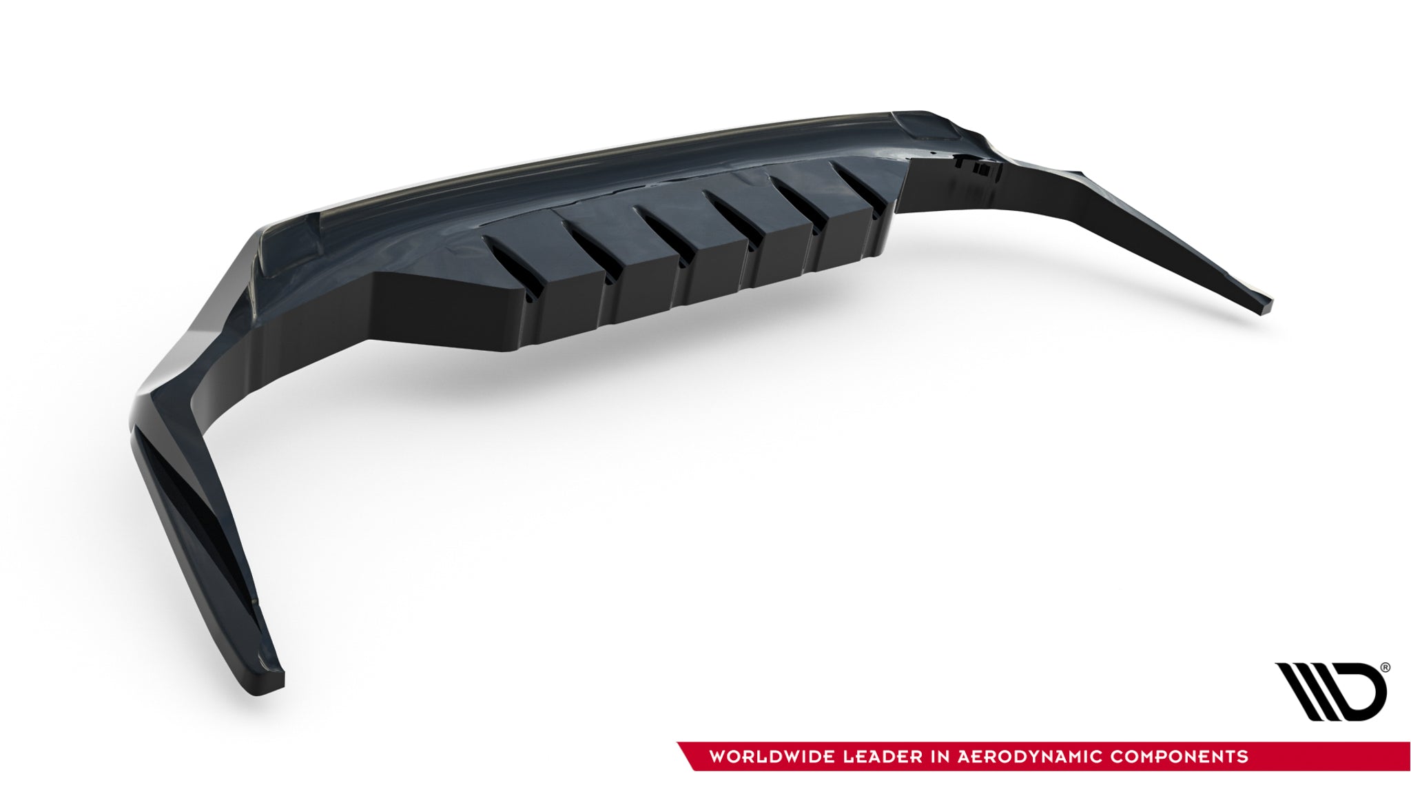 Maxton Design Street+ Mittlerer Diffusor RACE passend für Lexus UX F-Sport Mk1 schwarz Hochglanz
