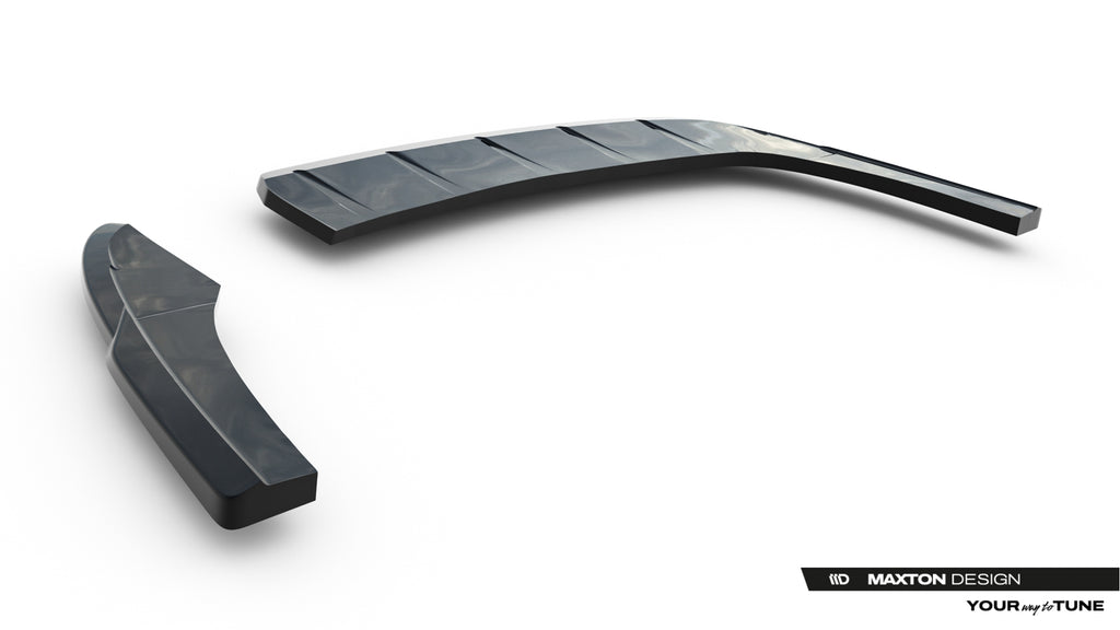 Maxton Design Heck Flaps für Hyundai i30 Mk3 Facelift [2020-] | Schwarz Hochglanz | ABS-Kunststoff