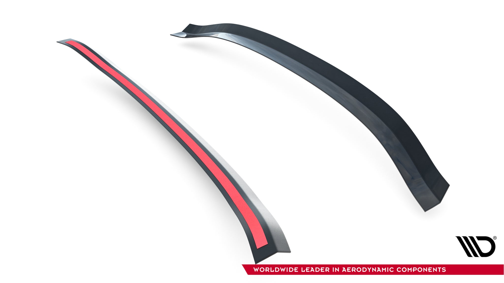 Maxton Design OBERER Spoiler CAP V.1 passend für Honda Civic Type-R Mk10 / Mk10 Facelift schwarz Hochglanz